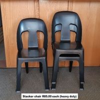 CH15- Chair stacker black R85.00 each